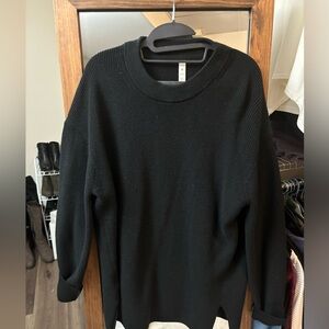 Lululemon Merino Wool-Blend Ribbed Crewneck Sweater